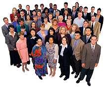 Network with people around the world